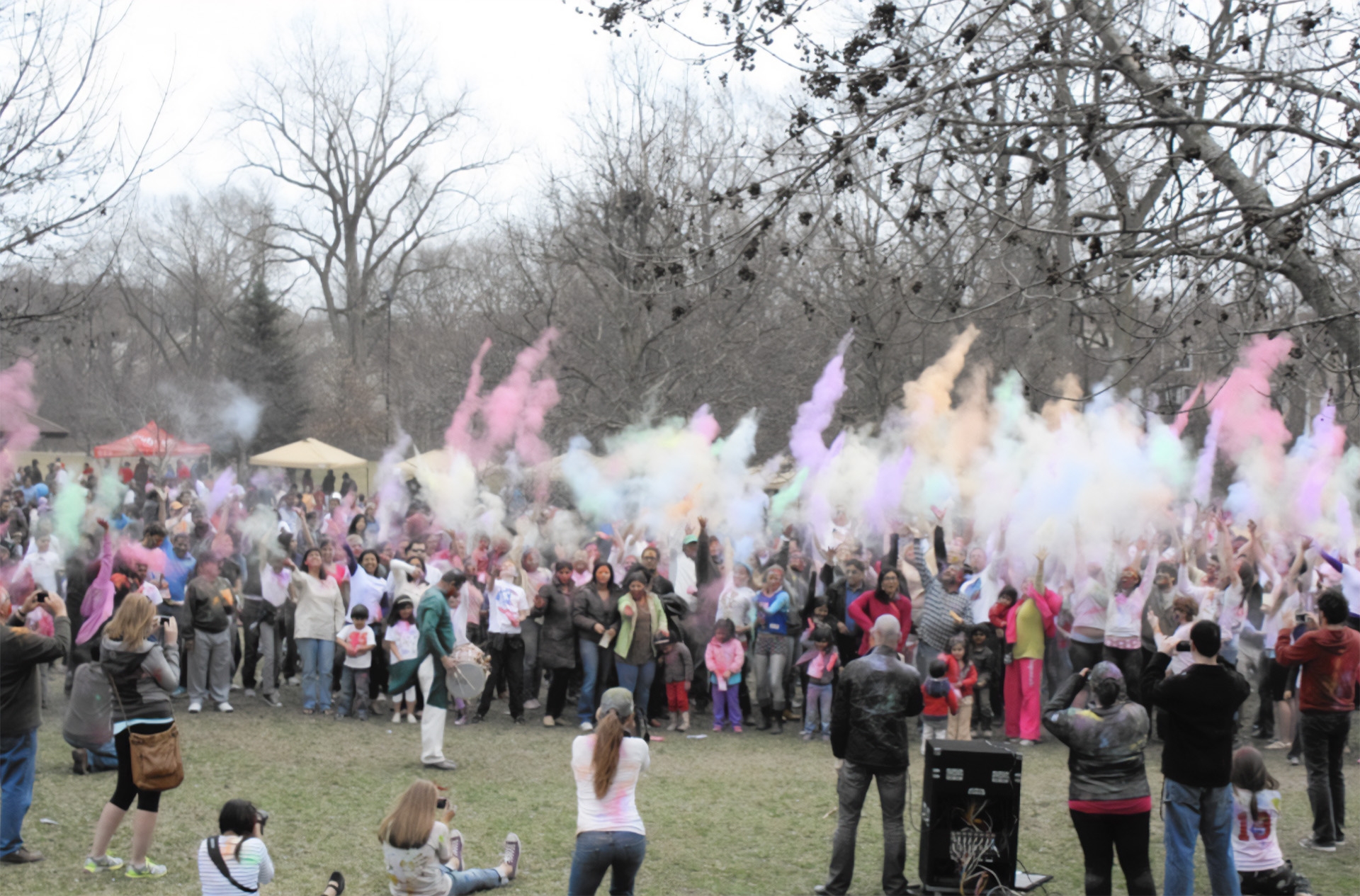 Festivals, like the annual Holi celebration hosted by Simply Vedic in Naperville, provide opportunities to celebrate and share cultures.
